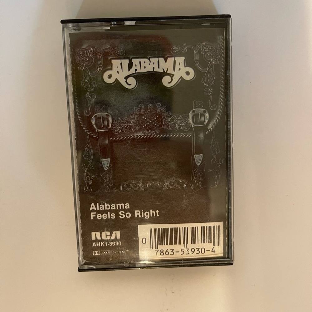 Alabama Feels So Right Cassette Tape 1981 RCA Records